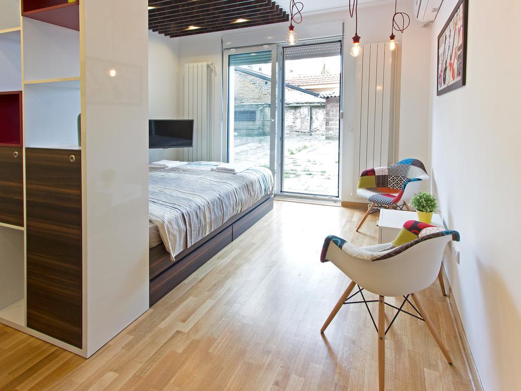 The Boutique Apartment Belgrado Kamer foto