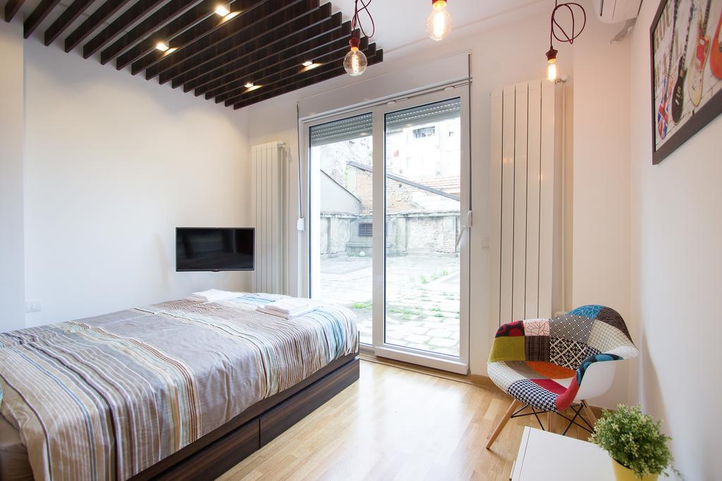 The Boutique Apartment Belgrado Kamer foto