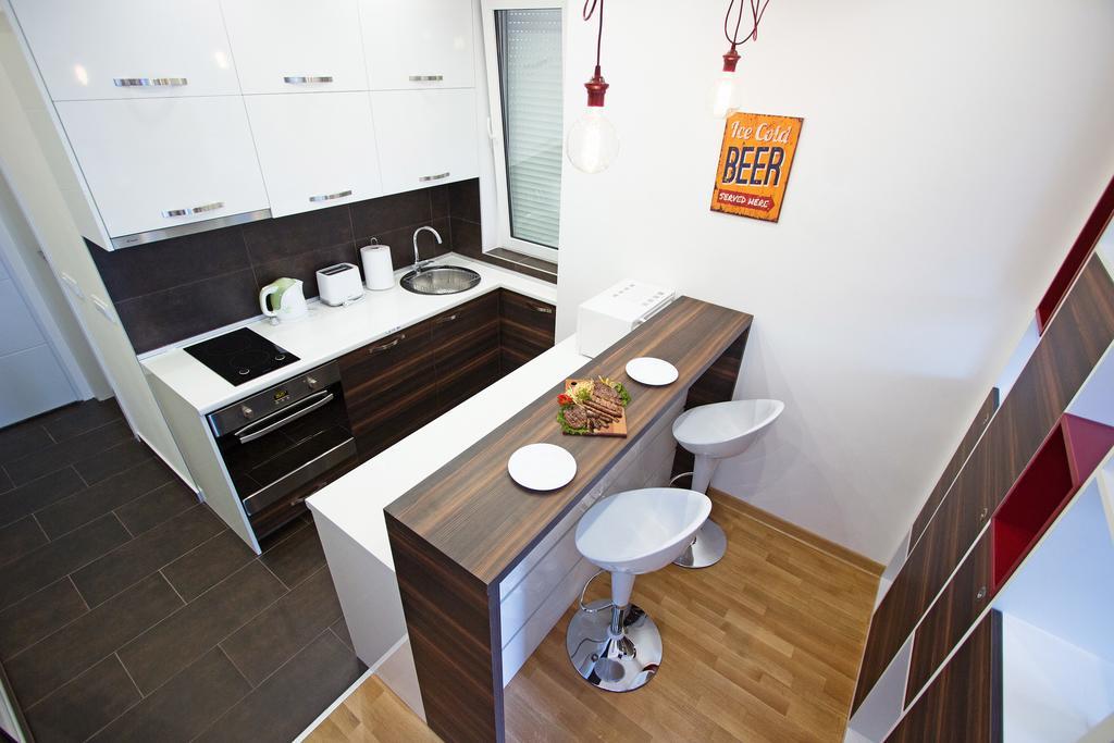 The Boutique Apartment Belgrado Kamer foto