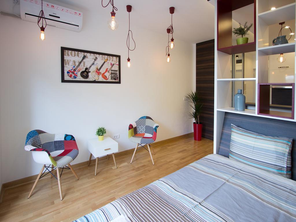 The Boutique Apartment Belgrado Kamer foto